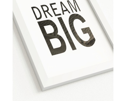 Image encadrée avec l''inscription Dream Big