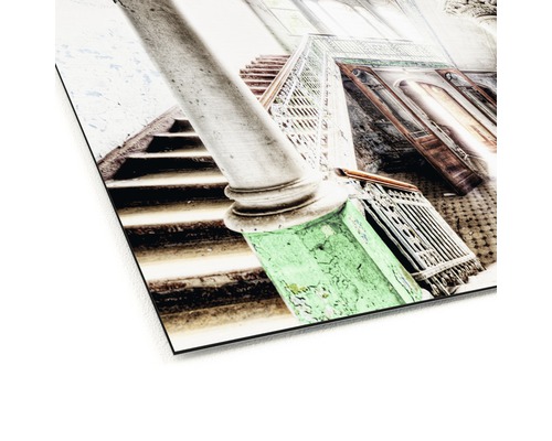 Image sur Alu-Dibond d''un escalier avec colonne