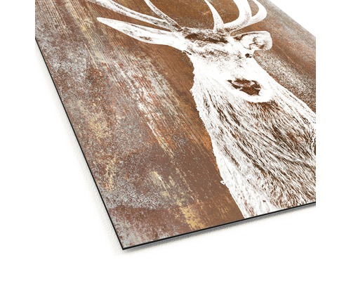 Dekoratives Wandbild mit Hirschmotiv