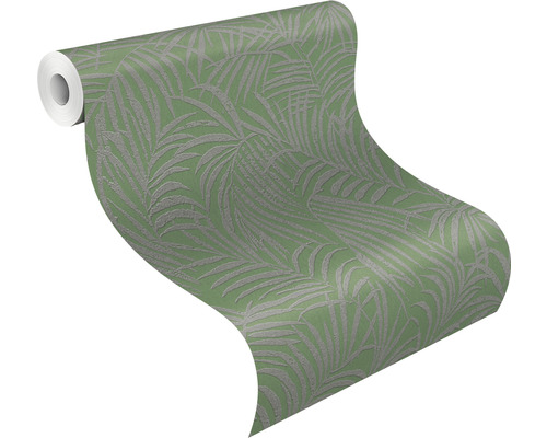 Tapetenrolle mit Palmenblattmuster