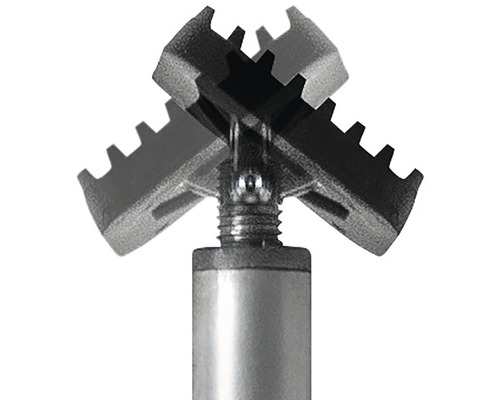 Stativkopf mit drehbaren Aufnahmeflächen für Werkzeuge