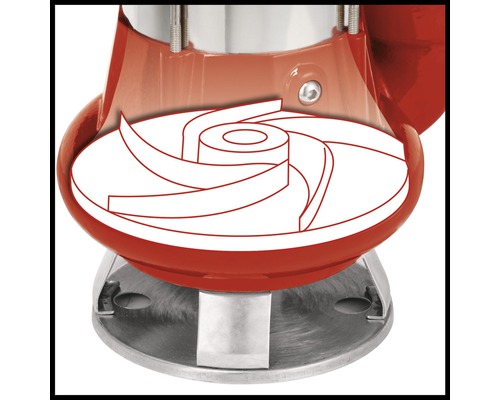 Gros plan d''une pompe avec turbine exposée