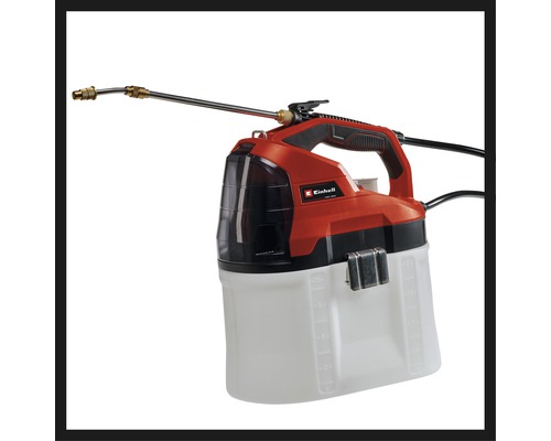 Pulvérisateur à pression sans fil Einhell avec réservoir et lance de pulvérisation