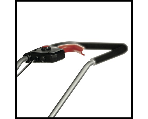 Poignée d''une tondeuse à gazon avec éléments de commande