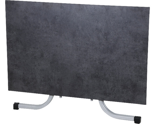 Plateau de table avec piètement métallique