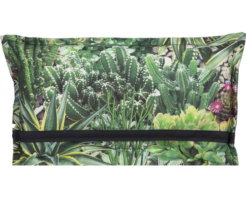 Coussin à motif cactus