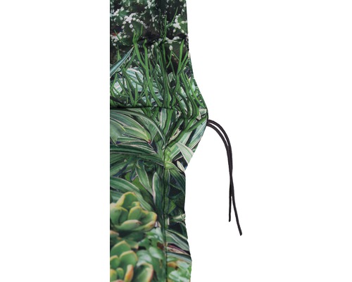 Sac de jardin à motif de plantes avec cordon de serrage