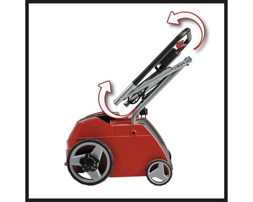 Scarificateur pliable pour un rangement facile