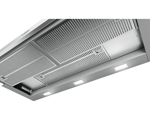 Dunstabzugshaube aus Edelstahl mit Beleuchtung