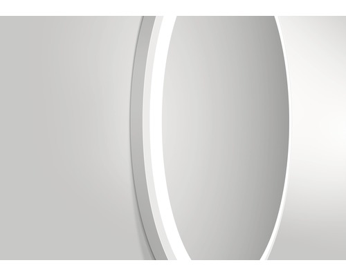 Abstraktes Design mit weißem Kreis