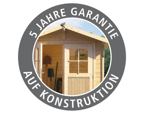 Fünf Jahre Garantie auf die Konstruktion