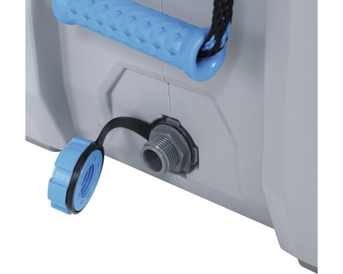 Detailansicht Kühlbox mit Ablassvorrichtung