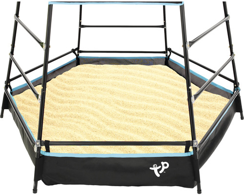 Bac à sable avec couvercle et sable