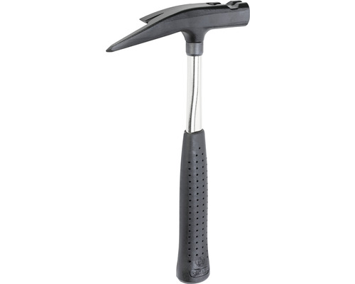 Latthammer mit Stahlrohrstiel und genopptem Griff