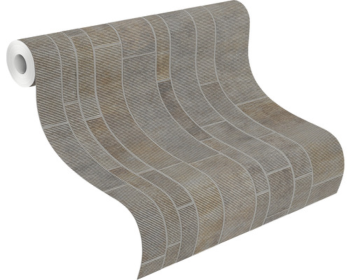 Rouleau de papier peint à motif de brique