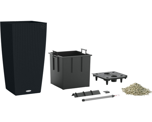 Lechuza Cubico Pflanzgefäß mit Zubehör