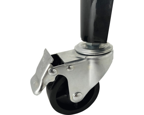 Roue avec frein pour servante d''atelier