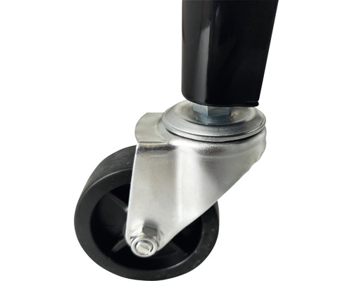 Roue avec support métallique