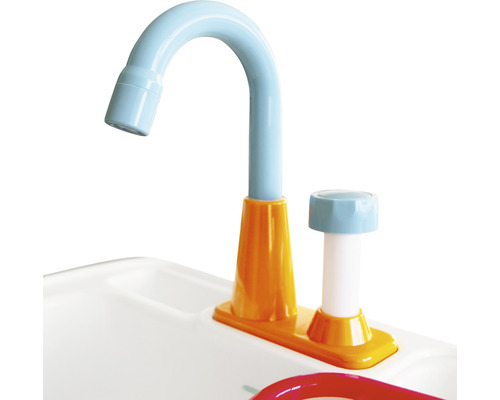 Évier jouet avec robinet en plastique