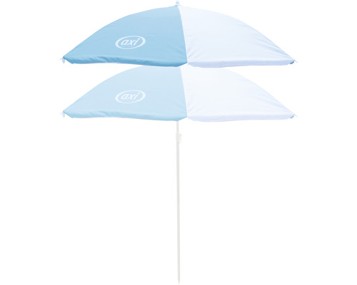 Deux parasols avec le logo AXI