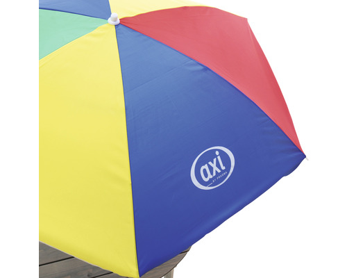 Parasol multicolore avec logo AXI