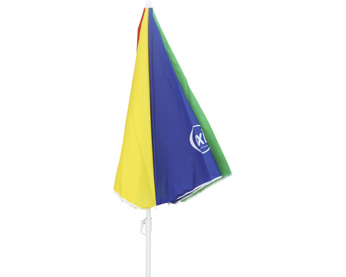 Parasol multicolore avec logo Kesser