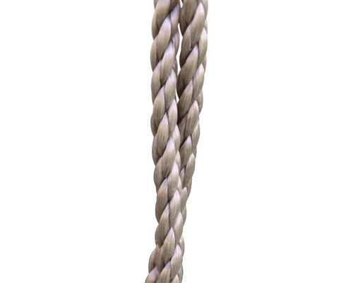 Gros plan d''une corde tordue.