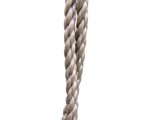 Corde tressée en fibres naturelles