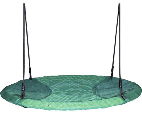 Balancelle nid ronde avec suspension par câble