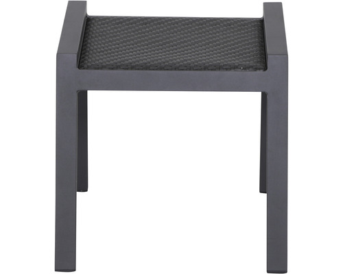 Tabouret de jardin avec assise tressée