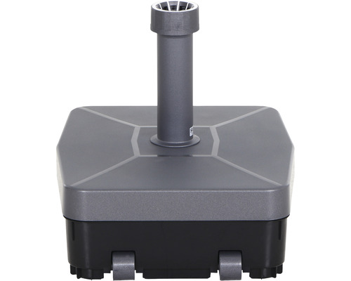 Support de parasol avec roulettes