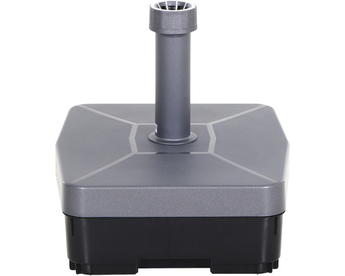 Support de parasol avec tube pour fixation du parasol