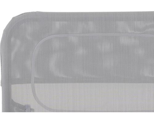 Gros plan d''un store moustiquaire gris