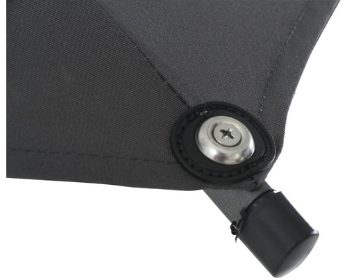 Gros plan d''un parasol avec vis