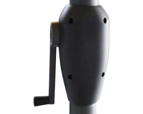 Mécanisme à manivelle d''un parasol