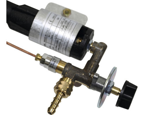 Robinet de gaz avec bouton rotatif pour réguler le gaz