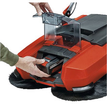Einhell Akku-Kehrmaschine TE-SW 18/610 Li Set inklusive 1 Akku (4,0 Ah) und Ladegerät