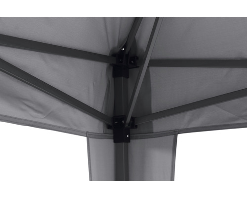 Vue détaillée de la construction d''un pavillon