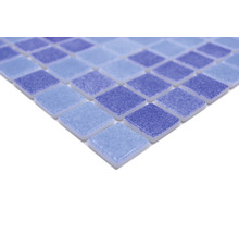 Mosaïque de piscine VP1158PUR bleu 31.6x31.6 cm
