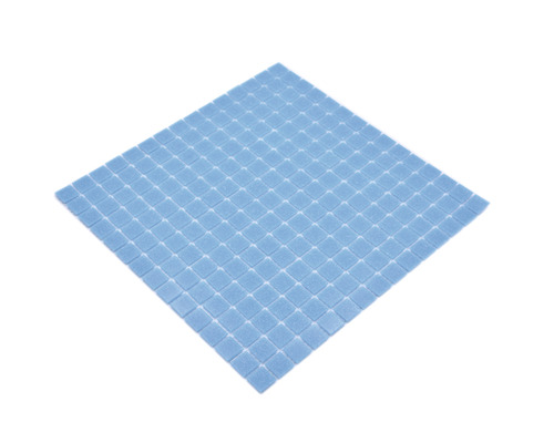 Quadratische Mosaikfliese aus Glas