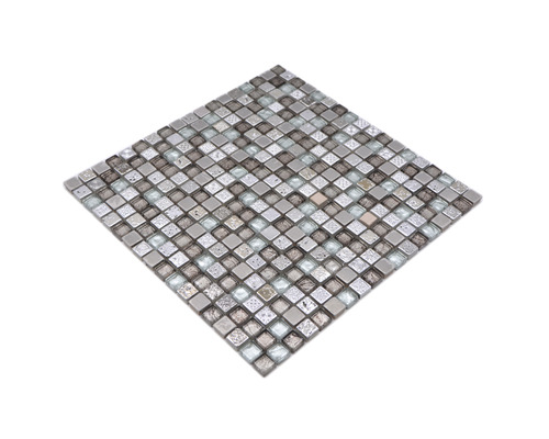 Mosaïque avec pierres carrées