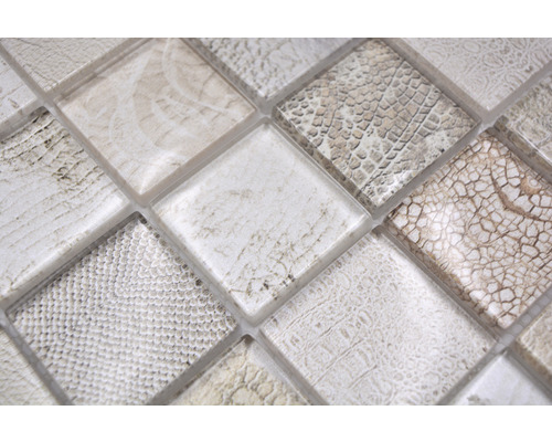 Gros plan de carreaux de mosaïque avec différentes textures