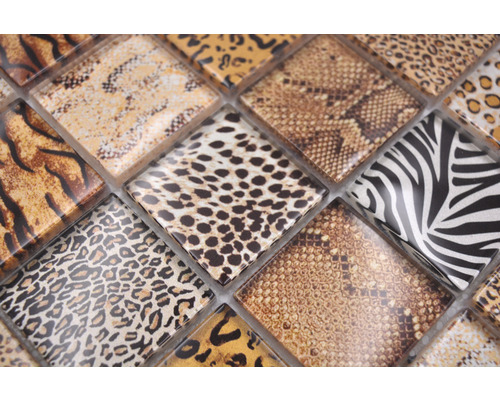 Mosaïque avec motif animalier