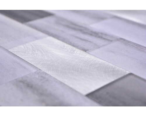 Carreaux de mosaïque en verre et métal