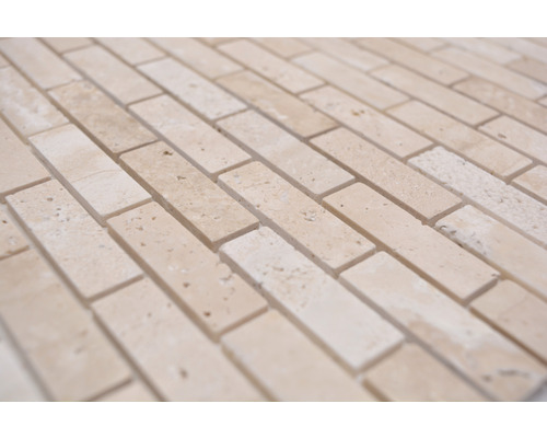 Carreaux de mosaïque rectangulaires en pierre naturelle