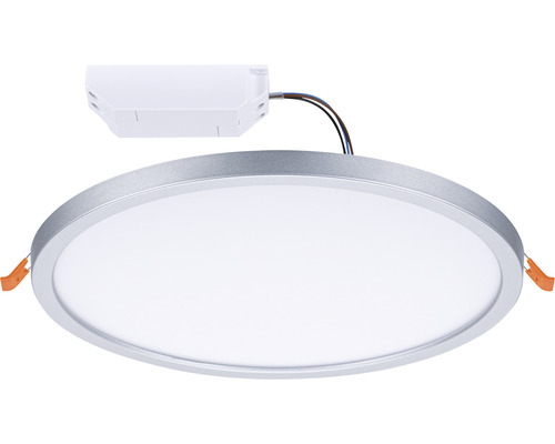 Spot encastrable LED rond avec cadre argenté