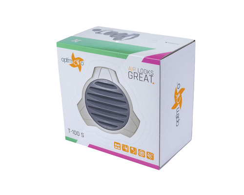 Emballage d''un aérateur de pièce Optima Air T-100 S