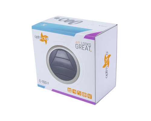 Emballage d''une soupape à disque ronde C-100 F