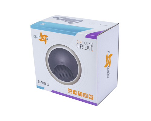 Emballage du purificateur d''air Optimo Air C-100 G