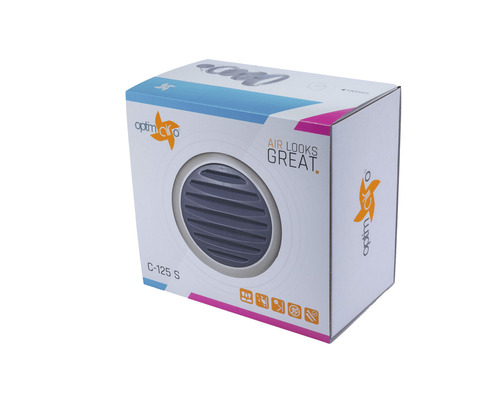 Emballage d''un ventilateur Optima C-125 S